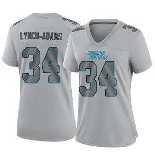 Carolina Panthers Women's Kay'Ron Lynch-Adams Game Atmosphere Fashion Jersey - Gray