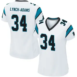 Carolina Panthers Women's Kay'Ron Lynch-Adams Game Jersey - White