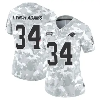 Carolina Panthers Women's Kay'Ron Lynch-Adams Limited 2024 Salute to Service Jersey - Arctic Camo