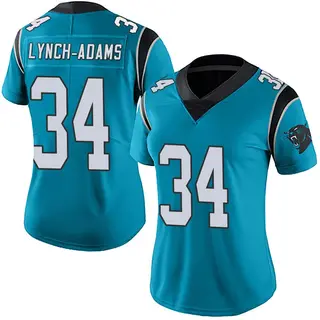 Carolina Panthers Women's Kay'Ron Lynch-Adams Limited Alternate Vapor Untouchable Jersey - Blue