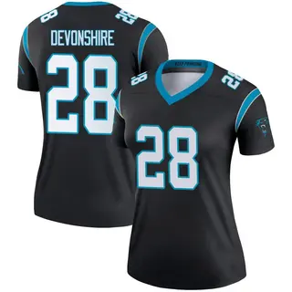 Carolina Panthers Women's M.J. Devonshire Legend Jersey - Black
