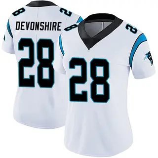 Carolina Panthers Women's M.J. Devonshire Limited Vapor Untouchable Jersey - White