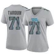 Carolina Panthers Women's Michael Tarquin Game Atmosphere Fashion Jersey - Gray