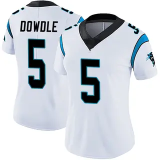 Carolina Panthers Women's Rico Dowdle Limited Vapor Untouchable Jersey - White