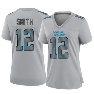 Carolina Panthers Women's Shi Smith Game Atmosphere Fashion Jersey - Gray