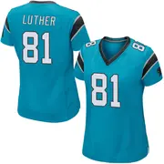 Carolina Panthers Women's T.J. Luther Game Alternate Jersey - Blue