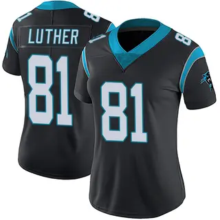 Carolina Panthers Women's T.J. Luther Limited Team Color Vapor Untouchable Jersey - Black