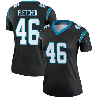 Carolina Panthers Women's Thomas Fletcher Legend Jersey - Black