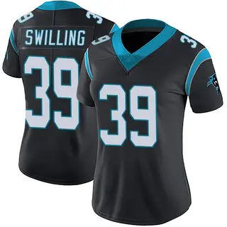 Carolina Panthers Women's Tre Swilling Limited Team Color Vapor Untouchable Jersey - Black