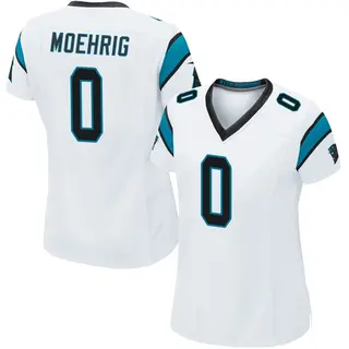 Carolina Panthers Women's Tre'von Moehrig Game Jersey - White