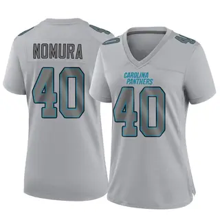 Carolina Panthers Women's Tuasivi Nomura Game Atmosphere Fashion Jersey - Gray