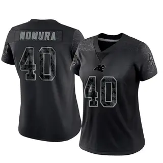 Carolina Panthers Women's Tuasivi Nomura Limited Reflective Jersey - Black