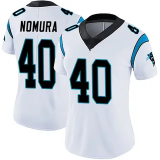 Carolina Panthers Women's Tuasivi Nomura Limited Vapor Untouchable Jersey - White