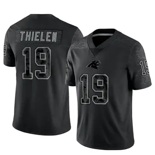 Carolina Panthers Youth Adam Thielen Limited Reflective Jersey - Black
