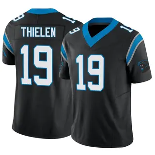 Carolina Panthers Youth Adam Thielen Limited Vapor F.U.S.E. Jersey - Black