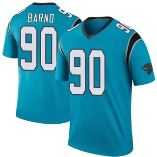 Carolina Panthers Youth Amare Barno Legend Color Rush Jersey - Blue