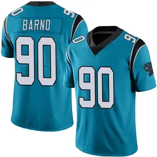 Carolina Panthers Youth Amare Barno Limited Alternate Vapor Untouchable Jersey - Blue