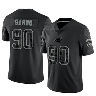 Carolina Panthers Youth Amare Barno Limited Reflective Jersey - Black