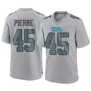 Carolina Panthers Youth Bryce Pierre Game Atmosphere Fashion Jersey - Gray