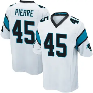 Carolina Panthers Youth Bryce Pierre Game Jersey - White