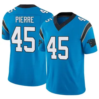 Carolina Panthers Youth Bryce Pierre Limited Vapor F.U.S.E. Jersey - Blue