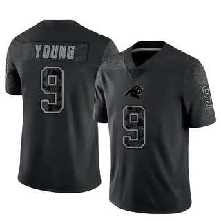 Carolina Panthers Youth Bryce Young Limited Reflective Jersey - Black