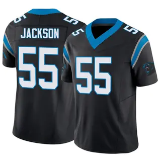 Carolina Panthers Youth Cam Jackson Limited Vapor F.U.S.E. Jersey - Black