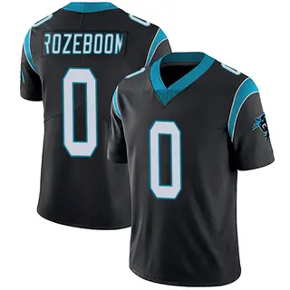 Carolina Panthers Youth Christian Rozeboom Limited Team Color Vapor Untouchable Jersey - Black