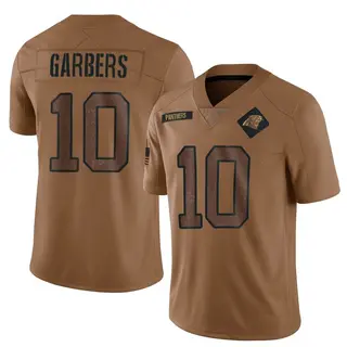 Carolina Panthers Youth Ethan Garbers Limited 2023 Salute To Service Jersey - Brown