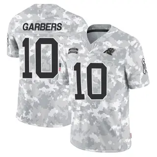 Carolina Panthers Youth Ethan Garbers Limited 2024 Salute to Service Jersey - Arctic Camo