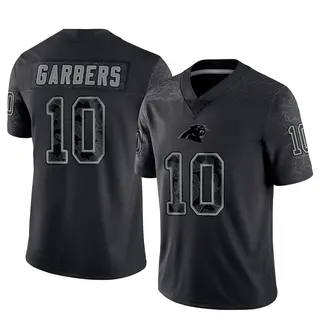 Carolina Panthers Youth Ethan Garbers Limited Reflective Jersey - Black
