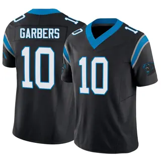 Carolina Panthers Youth Ethan Garbers Limited Vapor F.U.S.E. Jersey - Black