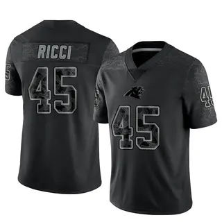 Carolina Panthers Youth Giovanni Ricci Limited Reflective Jersey - Black