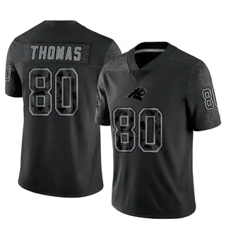 Carolina Panthers Youth Ian Thomas Limited Reflective Jersey - Black