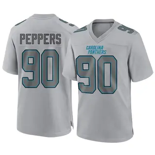 Carolina Panthers Youth Julius Peppers Game Atmosphere Fashion Jersey - Gray