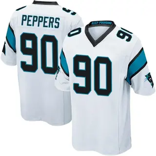 Carolina Panthers Youth Julius Peppers Game Jersey - White