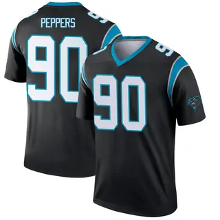 Carolina Panthers Youth Julius Peppers Legend Jersey - Black