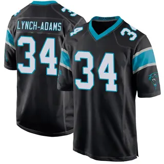 Carolina Panthers Youth Kay'Ron Lynch-Adams Game Team Color Jersey - Black