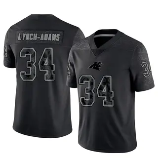 Carolina Panthers Youth Kay'Ron Lynch-Adams Limited Reflective Jersey - Black