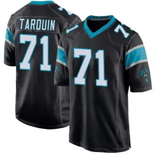 Carolina Panthers Youth Michael Tarquin Game Team Color Jersey - Black