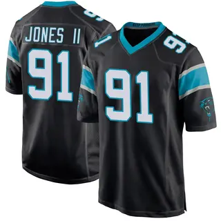 Carolina Panthers Youth Patrick Jones II Game Team Color Jersey - Black
