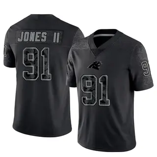 Carolina Panthers Youth Patrick Jones II Limited Reflective Jersey - Black