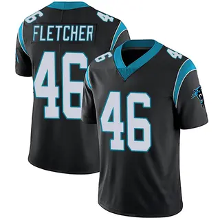 Carolina Panthers Youth Thomas Fletcher Limited Team Color Vapor Untouchable Jersey - Black