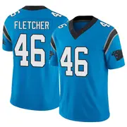 Carolina Panthers Youth Thomas Fletcher Limited Vapor F.U.S.E. Jersey - Blue