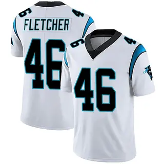 Carolina Panthers Youth Thomas Fletcher Limited Vapor Untouchable Jersey - White