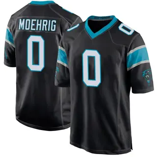 Carolina Panthers Youth Tre'von Moehrig Game Team Color Jersey - Black