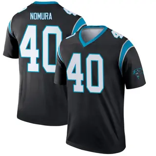 Carolina Panthers Youth Tuasivi Nomura Legend Jersey - Black