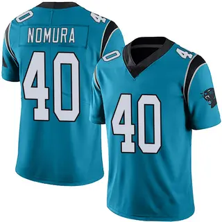 Carolina Panthers Youth Tuasivi Nomura Limited Alternate Vapor Untouchable Jersey - Blue