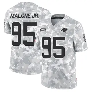 Carolina Panthers Youth Tywone Malone Jr. Limited 2024 Salute to Service Jersey - Arctic Camo